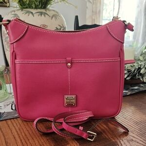 Dooney & Bourke Fuchsia Crossbody Bag FUSHIA Pink in Color